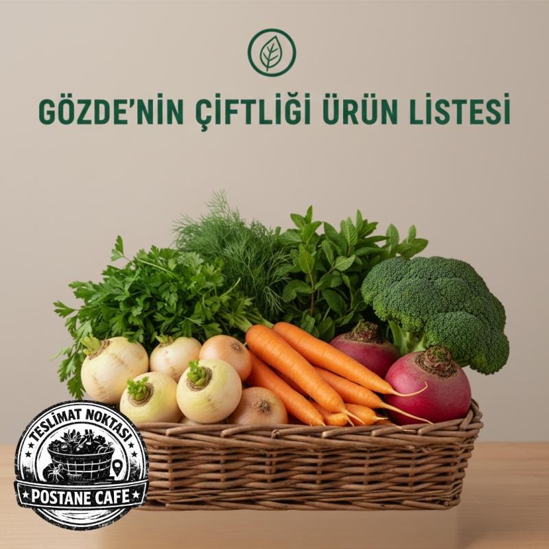 Gözde'nin Çiftliği Mevsimsel Gıda Paketi