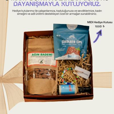 8 Mart Dayanışma Hediye Kutusu – MIDI
