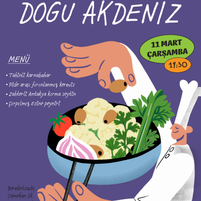 Bi Kaşık Dünya #2: Doğu Akdeniz Mutfağı Gecesi – Atlas Mühürdar x Postane